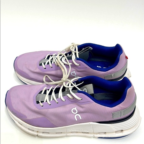 On  Running Cloudtec Purple and White Running Shoes size 7 - Picture 1 of 13